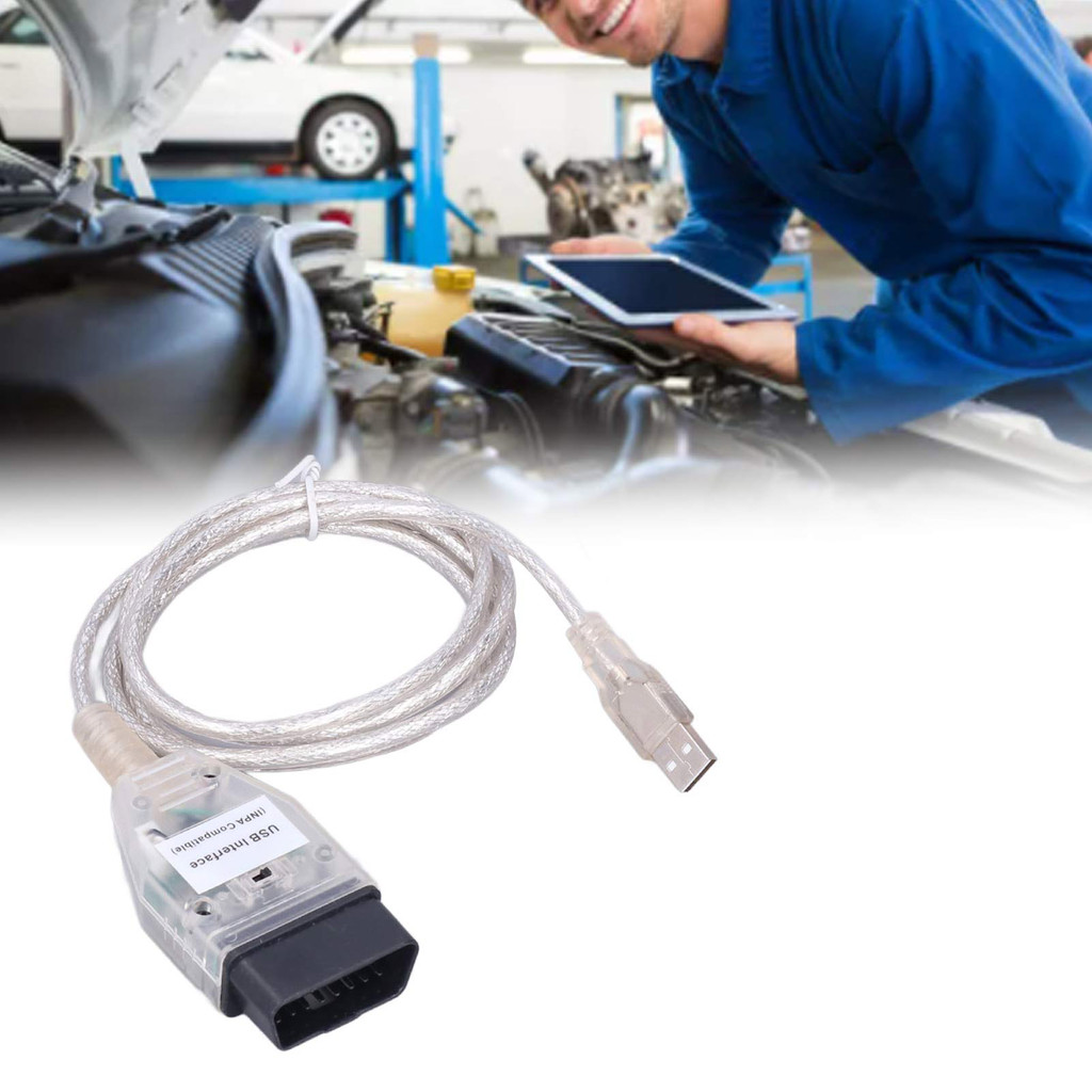 Car Diagnostic Cables Rugged Obd2 Usb Cable Interface With Switch For Auto Replacement For