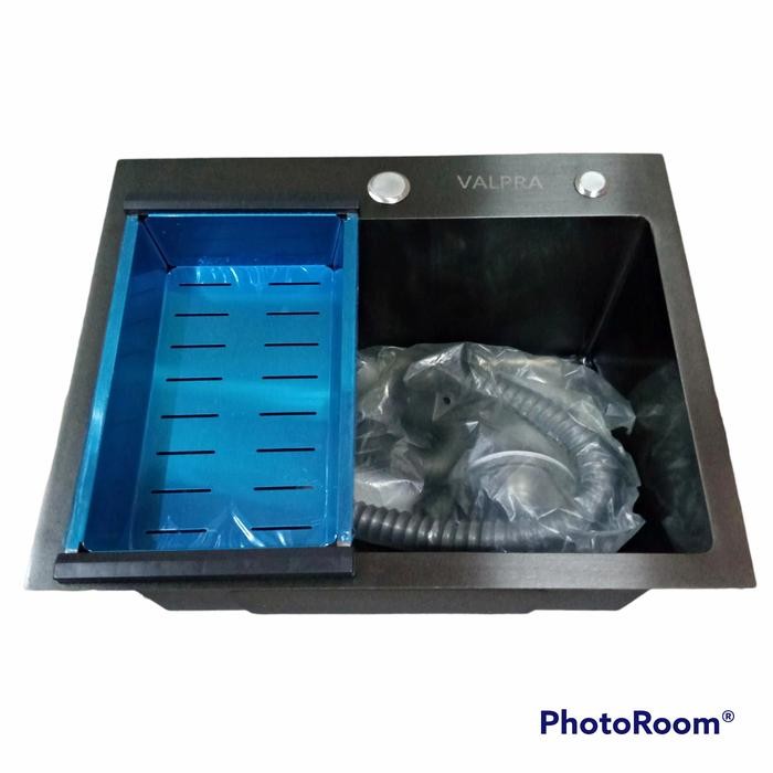 paket komplit sink 5040 hitam