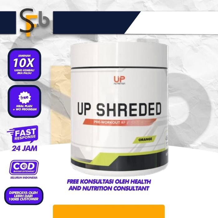 UP NUTRITION SHAREDED WORKOUT 55 SERVING