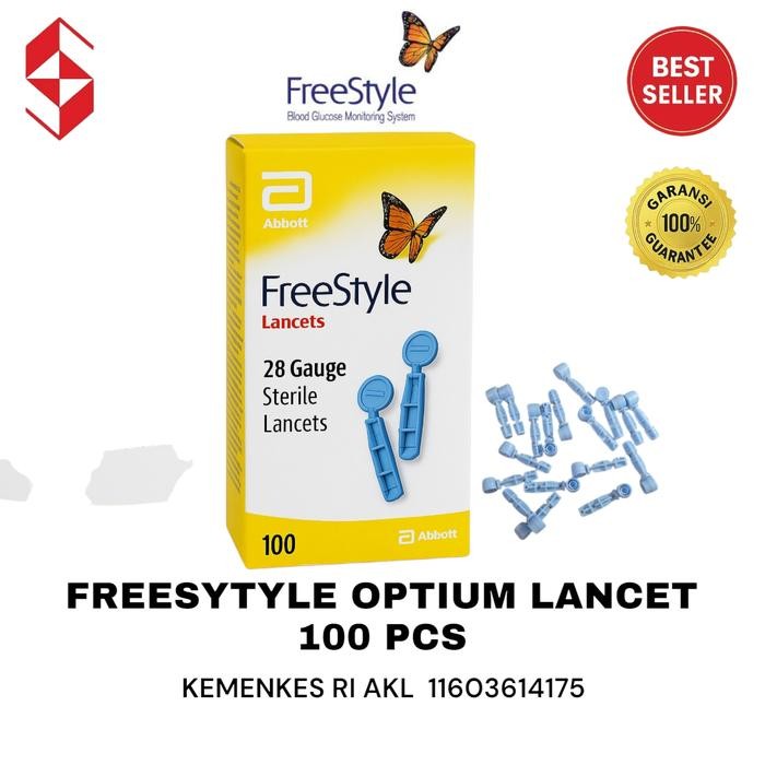 FreeStyle Lancets 28G - 100 pcs