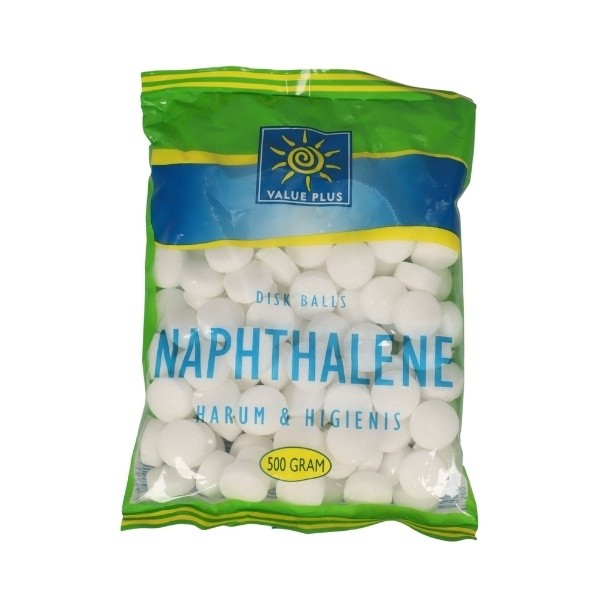 VALUE PLUS NAPHTHALENE DISK BALLS 500 GR