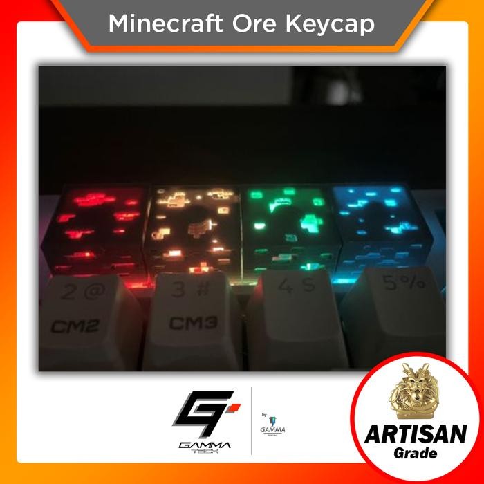 (Expert) Minecraft Ore Artisan Keycap / Keycaps Mechanical Keyboard