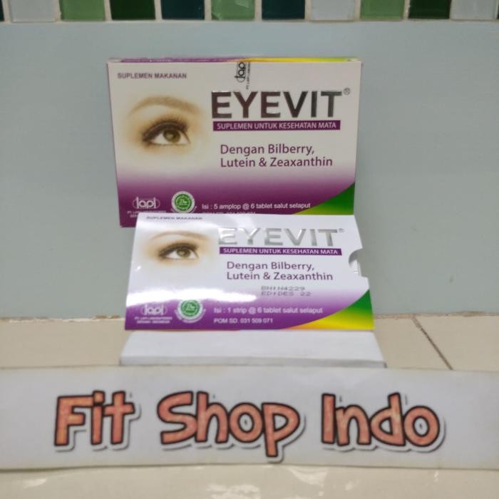 Eyevit tablet 1 strip @6 tablet