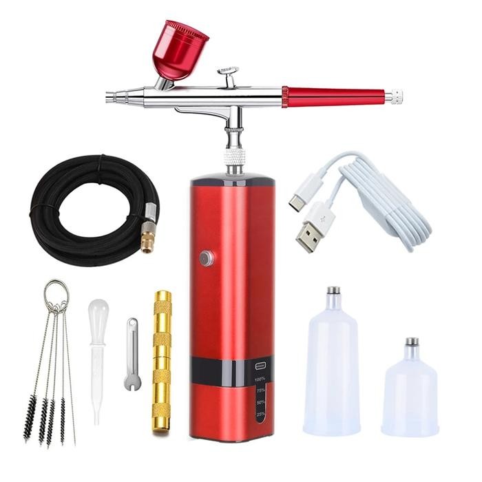 Portable Smart Airbrush With Compressor Private Label Wireless