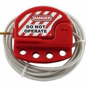 Master Lock S806 Adjustable Cable Lockout, 6Ft (1.8M) Cable