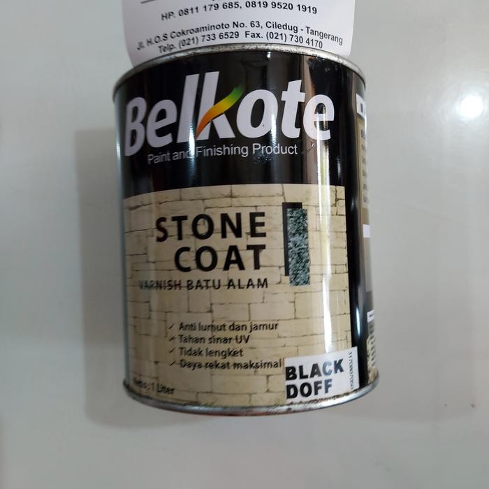 BELKOTE STONECOAT BLACK DOFF