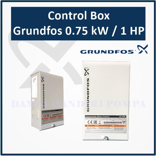 Control Box Grundfos 1HP
