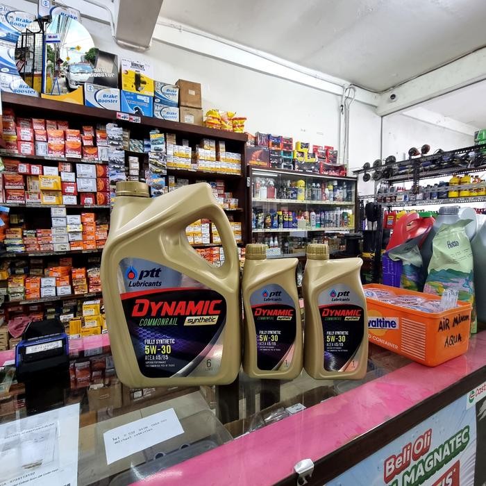 PAKET BUNDLE PTT LUBRICANTS DYNAMIC COMMONRAIL 5W30 8L
