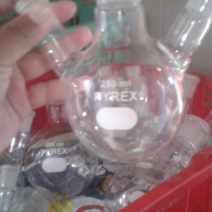 Boiling Flask 250Ml Pyrex 3 Neck