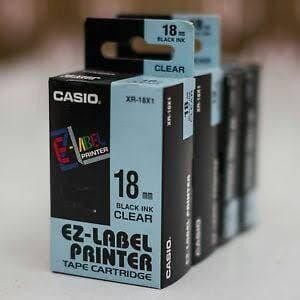 Promo Ez Label Tape Printer Casio 18 Mm