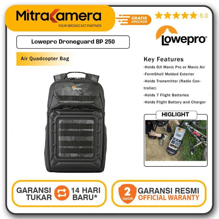 Lowepro DroneGuard BP 250 Backpack for Quadcopter