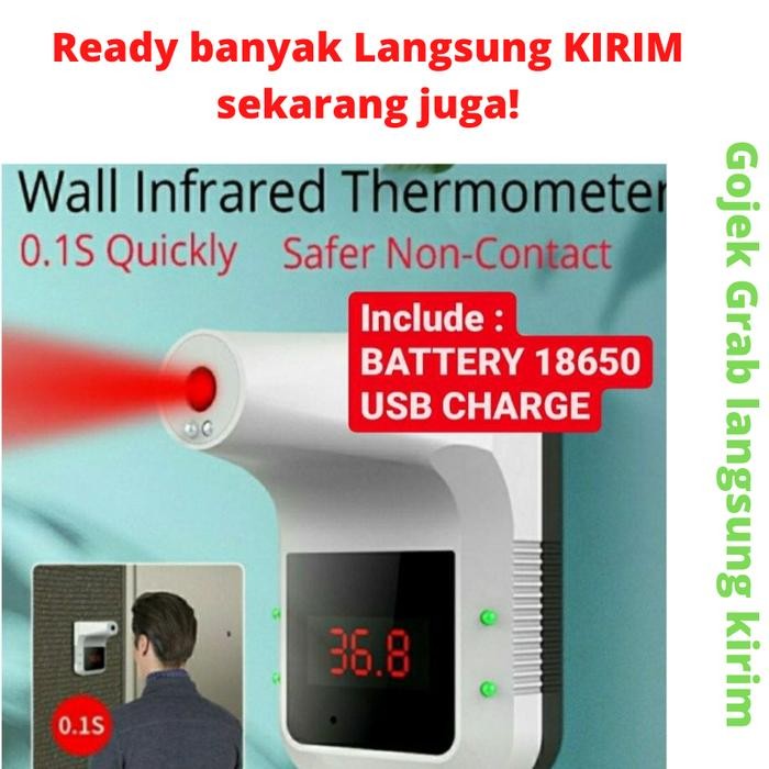Pilihan- Thermometer Wall Non Contact Termometer Tempel Termometer Dinding