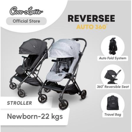 COCOLATTE Reversee Auto 360 Stroller