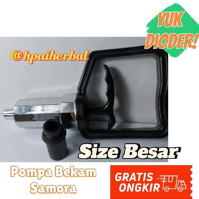 Pompa bekam Sammora Box Merah Dan Biru