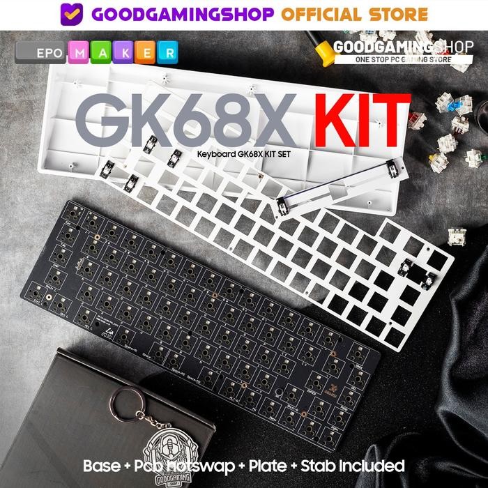 GK68X MECHANICAL KEYBOARD FULL SET KIT