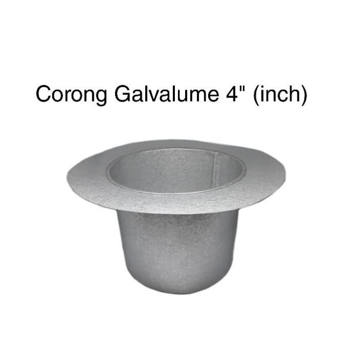 Executive Corong Talang Galvalum 4"
