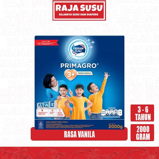 FF PRIMAGRO 3+ VANILA 2000 GR - RAJA SUSU