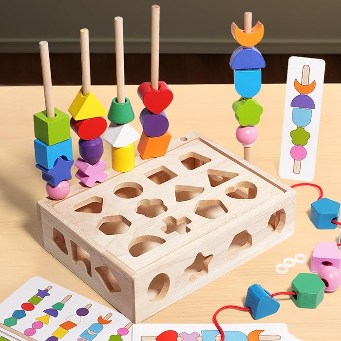 Mainan Edukasi Anak Shape Matching Set