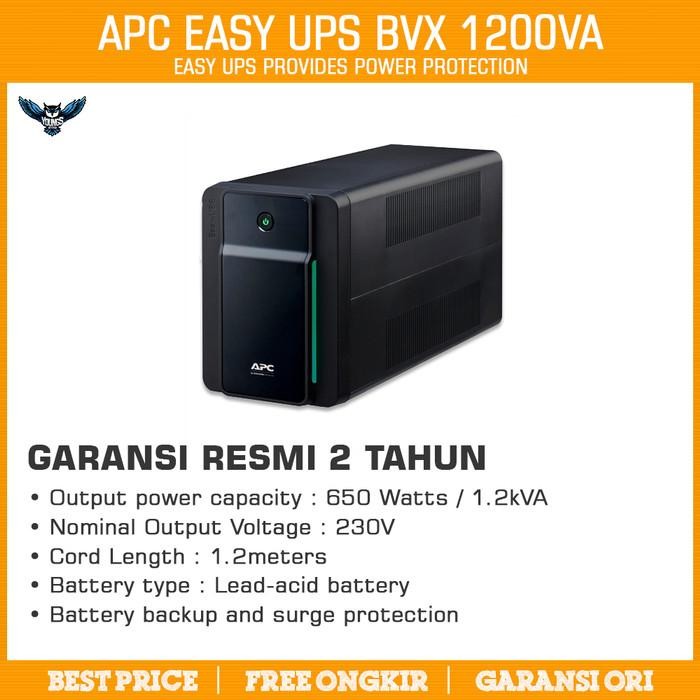 APC BVX1200LI-MS EASY BVX 1200VA 230V AVR UNIVERSAL SOCKET