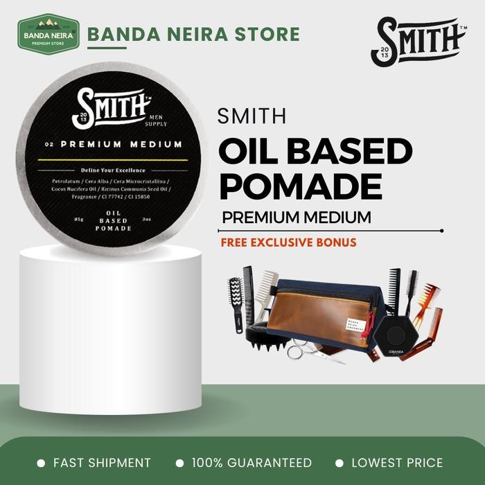Smith Premium Medium Oil Based Oilbased Pomade Terlaris