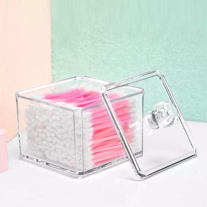 Tempat Make Up Acrylic Box Clear