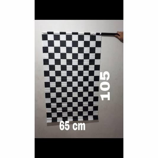 BENDERA START FINISH / START FLAG/ BENDERA LOMBA