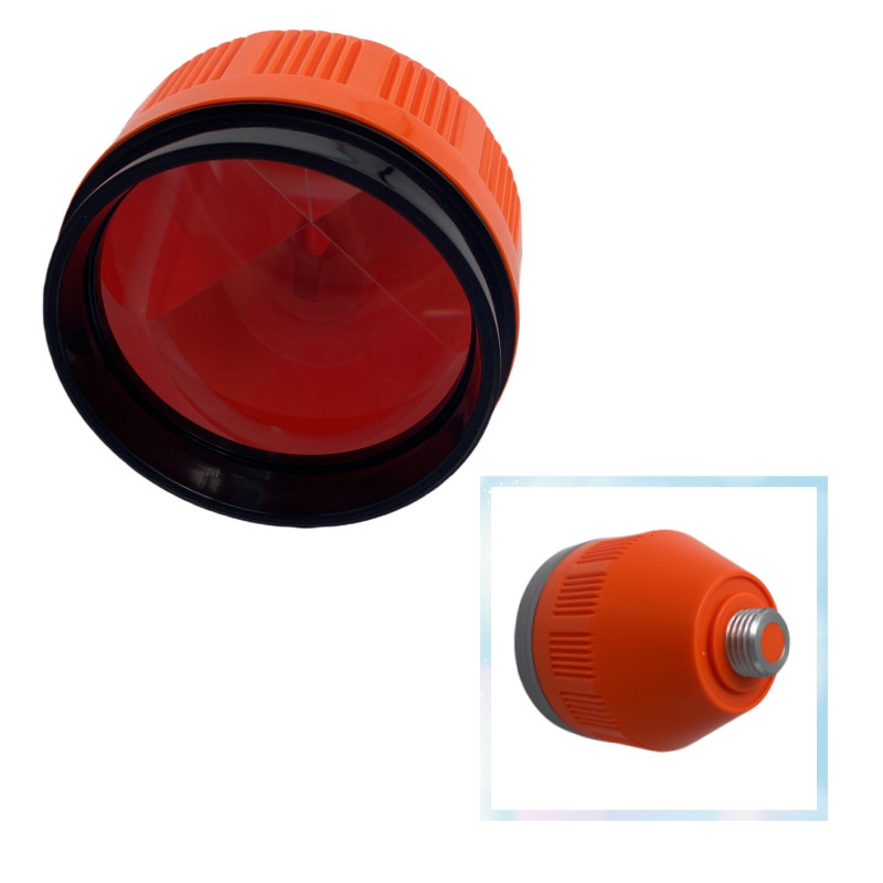 SINGLE PRISM GROUP REPLACE ATTACHMENT 64MM RED PRISM THREAD M20 FOR TOTAL STATION PRISMS HREAD M20 REPLACE