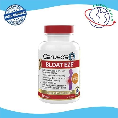 Carusos Bloat Eze 60 Capsules