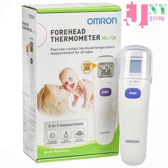 Termometer / Thermometer Infrared Omron Mc 720 For Head / Mc720