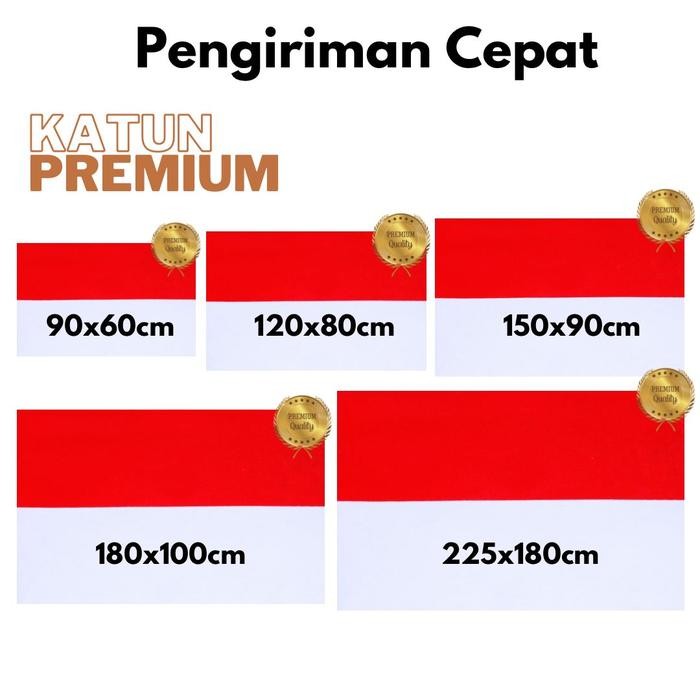 Bendera Merah Putih Premium Pasti Diskon