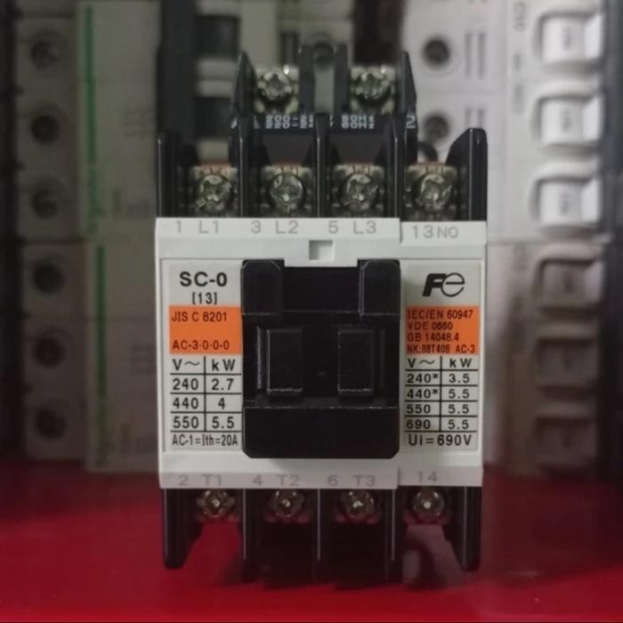 Kontaktor/Contactor Fuji Sc-0