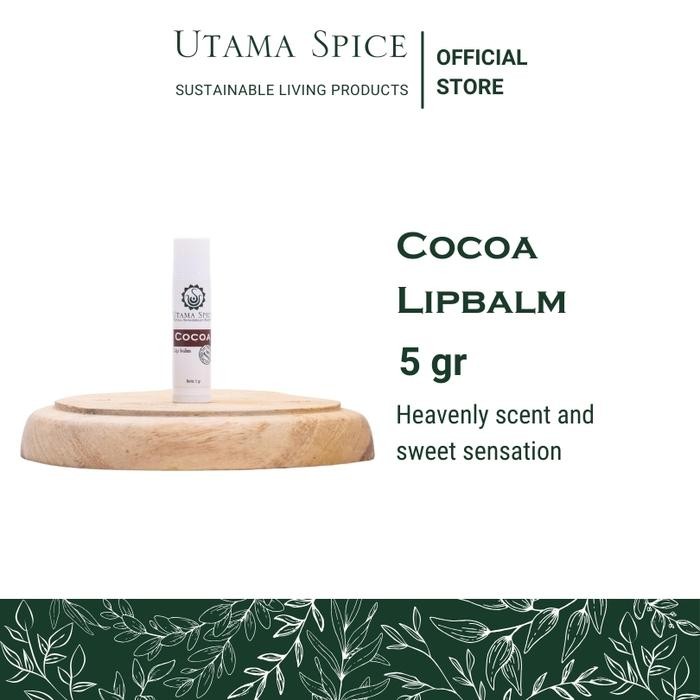 Utama Spice Cocoa Lip Balm 5gr