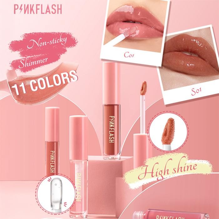 PINKFLASH Lasting Glossy Lipgloss