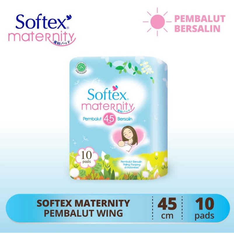 SOFTEX MATERNITY 45 CM 10S - RAJA SUSU