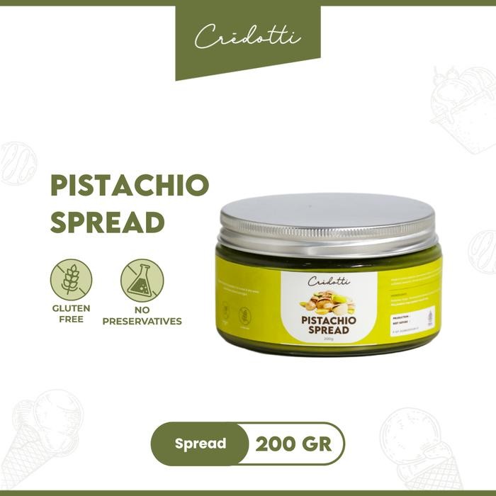Credotti Pistachio Spread Selai 200Gr