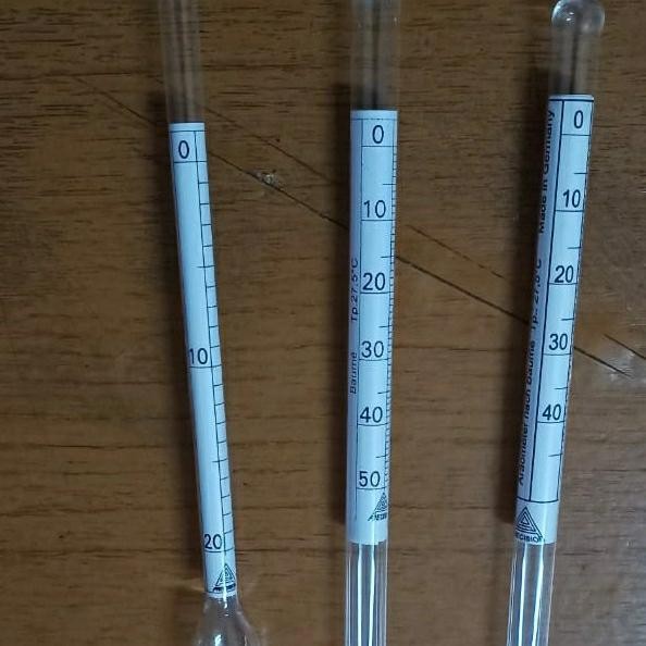 Baume Hydrometer Amarell 0 - 20