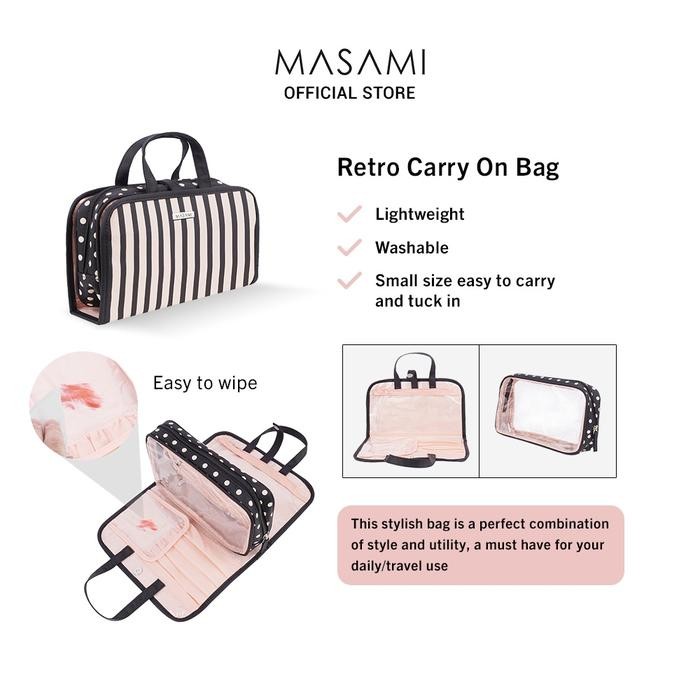 Masami Retro Carry On Bag