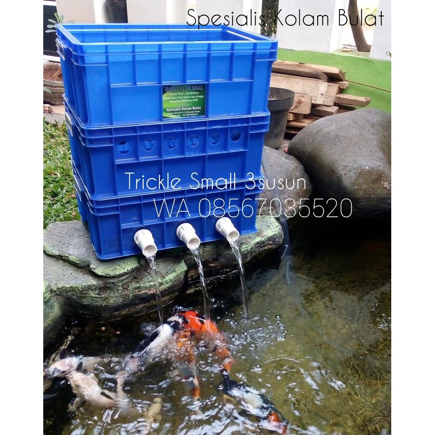 TRICKLE FILTER KOLAM IKAN 3SUSUN SMALL