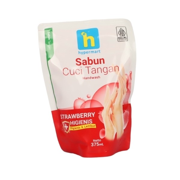 HYPERMART HAND SANITIZER STRAWBERRY 375 ML