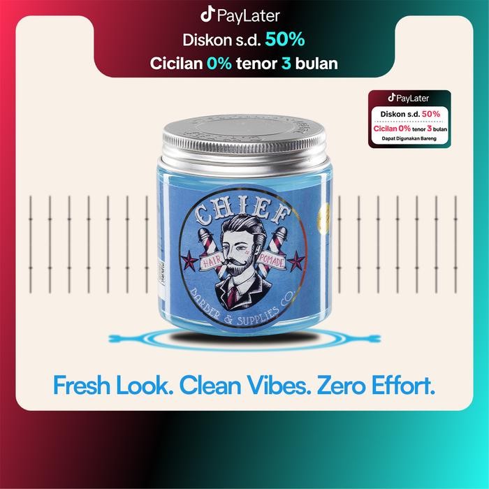 Chief Blue - Pomade Water Based 4,2Oz