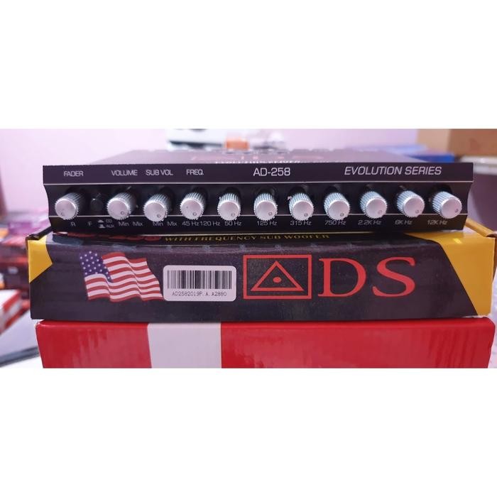 Preamp/Parametric Ads Complete Frequensi
