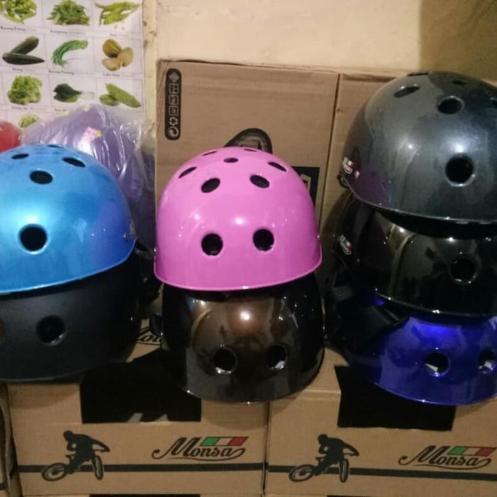 Helm Anak Skating /Helm Sepeda Polos
