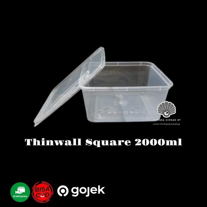 thinwall 2000 SQ / thinwall Square 2000 ml
