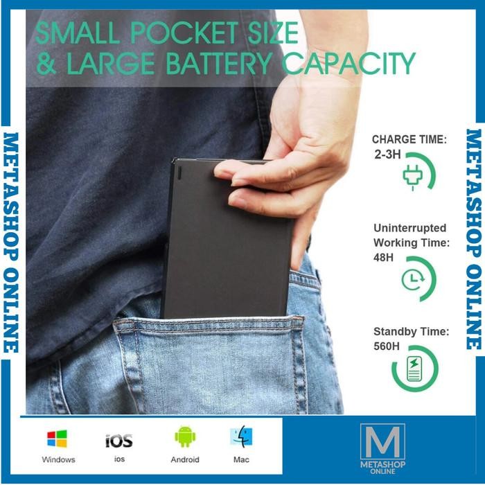 Wireless Bluetooth Foldable Keyboard Touchpad Lipat 3 Portable Mini