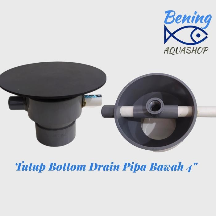 Bottom Drain Kolam Ikan 4"