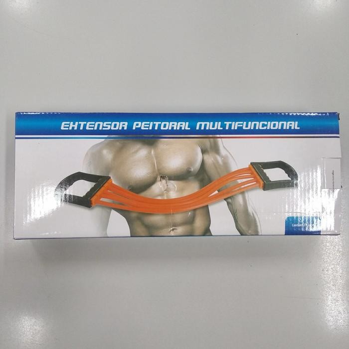Chest expander extensor pull string silicone karet Rubber 01