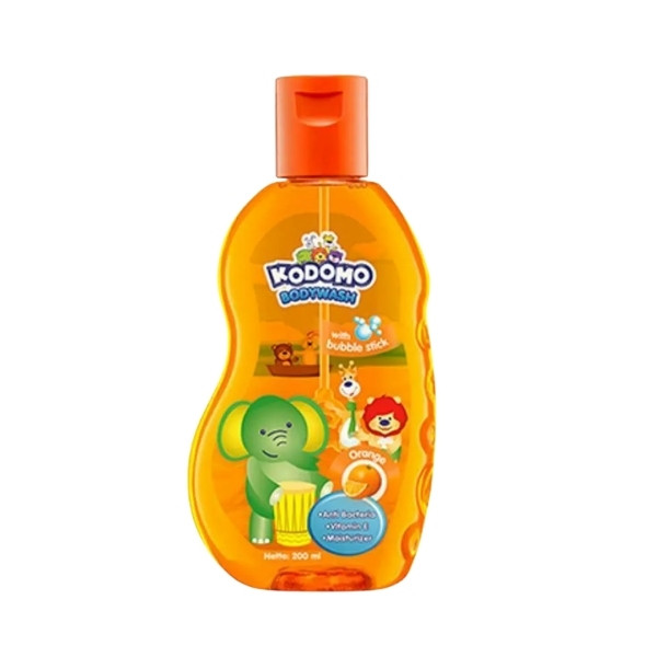 KODOMO SHAMPOO SPLASH ORANGE BOTOL 200 ML