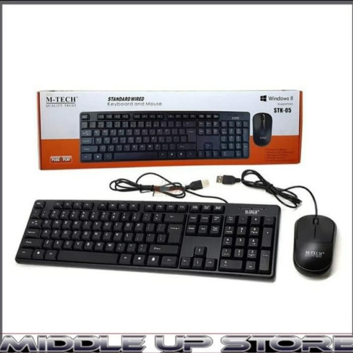 JTTOP" KEYBOARD MOUSE MTECH USB STK05