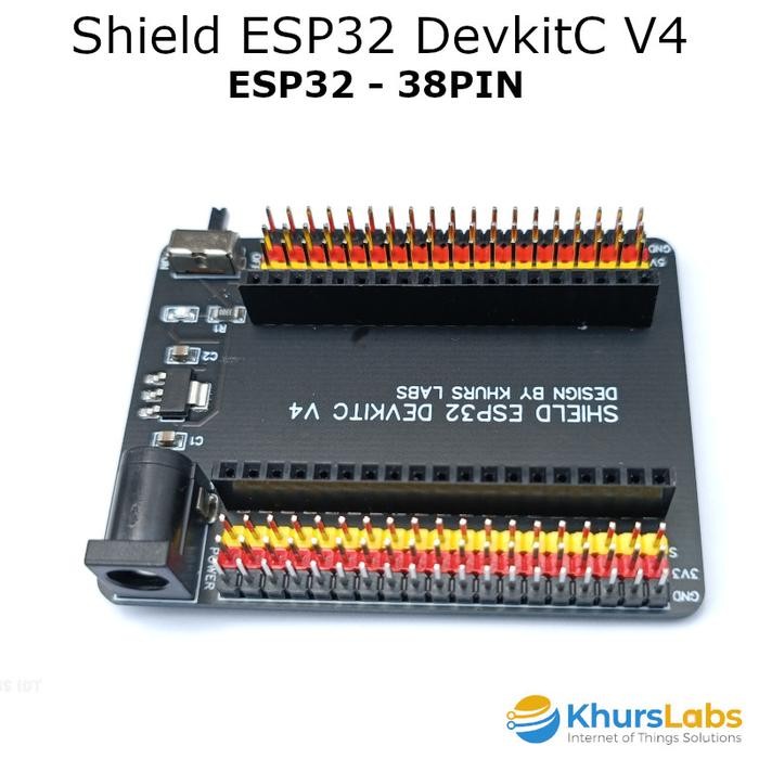 SHIELD IO ESP32 DEVKITC V4 WROOM 38PIN 38 PIN BOARD