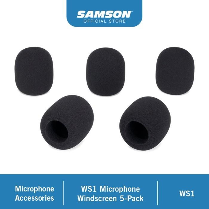 Termurah Samson Ws1 Microphone Windscreen 5-Pack